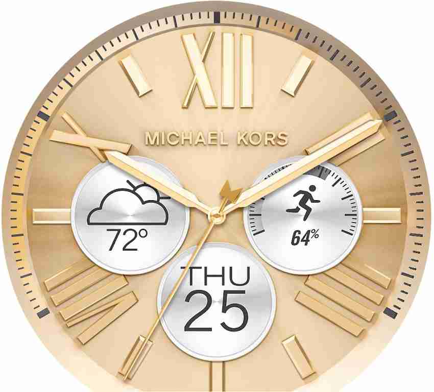 Michael kors access touch screen online gold bradshaw smartwatch mkt5002