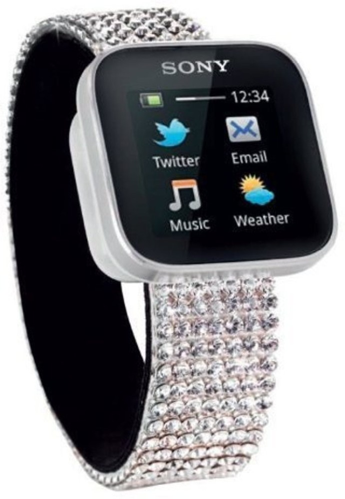Begge rester Fortløbende SONY Mn2 Swarovski Belt Smartwatch Price in India - Buy SONY Mn2 Swarovski  Belt Smartwatch online at Flipkart.com