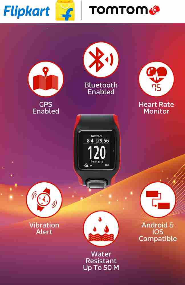 TomTom Multi Sport Cardio Smartwatch Price in India Buy TomTom