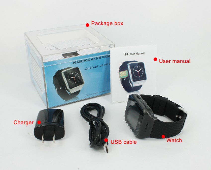 Zgpax discount s8 smartwatch