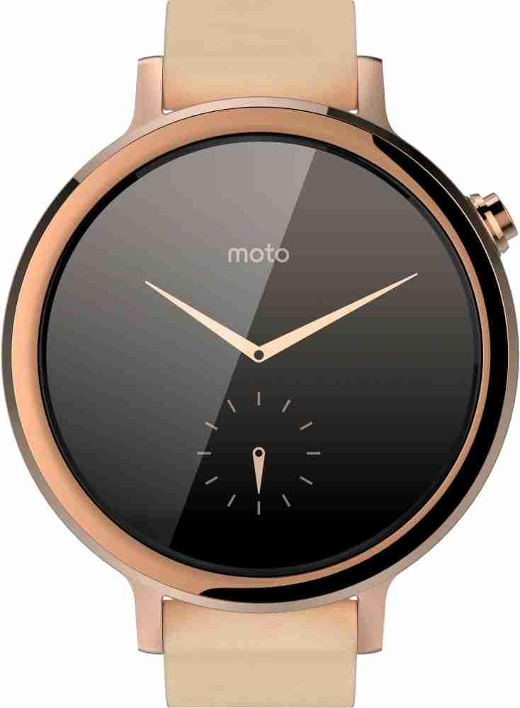 Motorola Moto Watch 100 - 42mm Smartwatch with GPS Up to 14 Days Battery  New