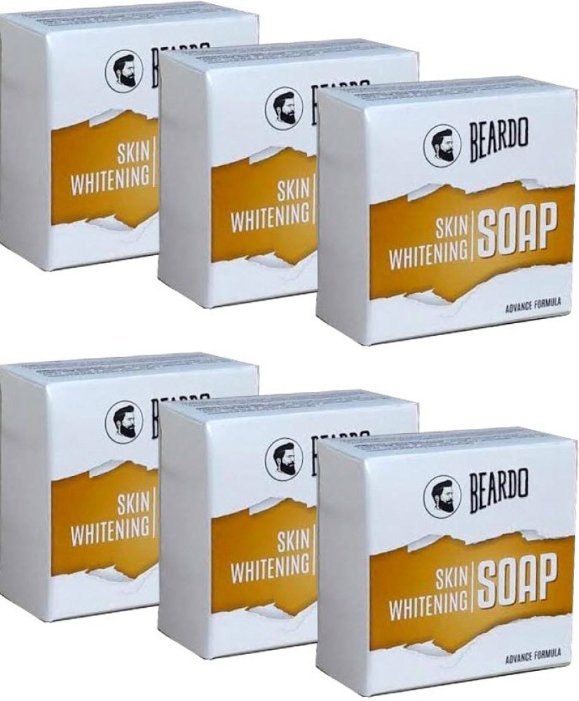 BEARDO Skin Whitening Soap 100g Set Of 6 Price in India Buy