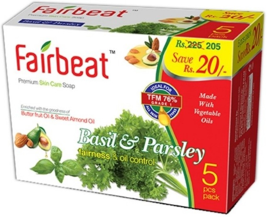 Fairbeat Basil Parsley Soap Enriched With Butter Fruit Sweet