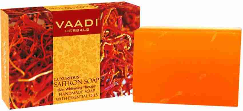 VAADI HERBALS Luxurious Saffron Soap Skin Whitening Therapy