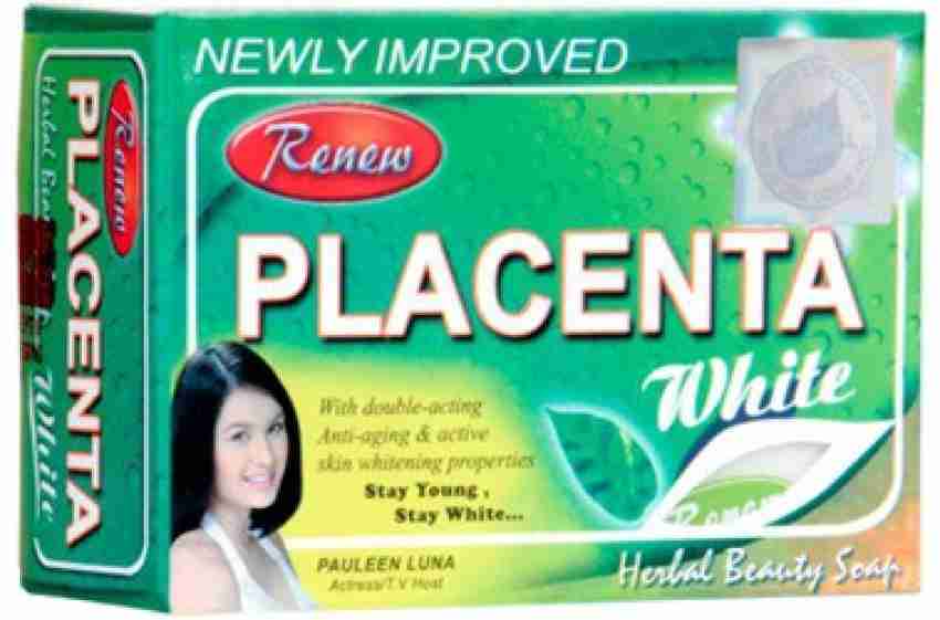 RENEW Placenta White Herbal Beauty Skin Whitening Soap 101