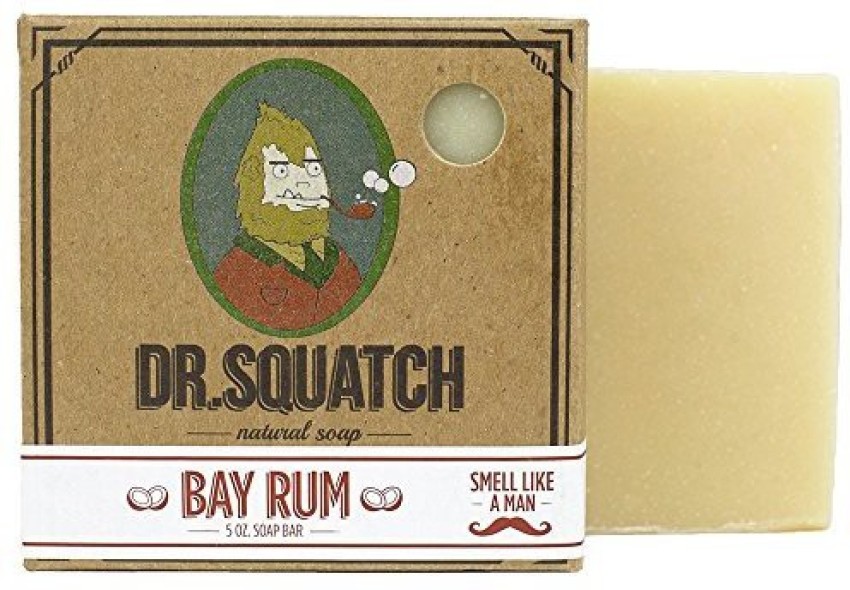 Dr. Squatch Bay Rum Bar Soap