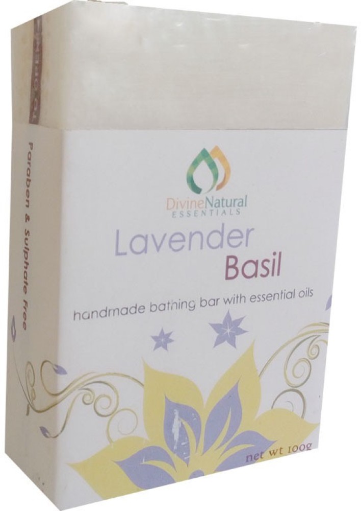 Divine NAtural Essentials Lavender Basil Natural Soap Price in