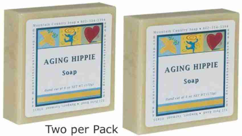 Mountain Country Soap Aging Hippie Natural Patchouli Olive Cocoa