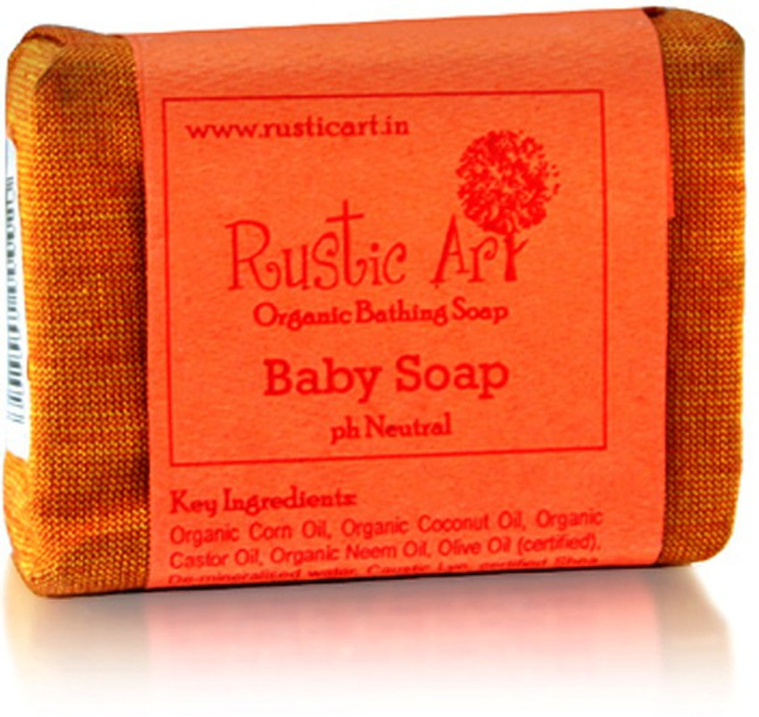 Rustic art discount organic baby soap