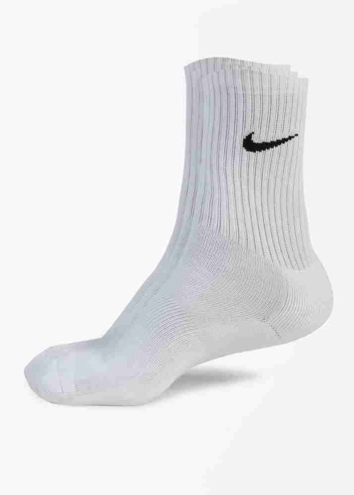 NIKE Men Solid Mid Calf Crew Buy WHITE NIKE Men Solid Mid Calf Crew Online at Best Prices in India Flipkart