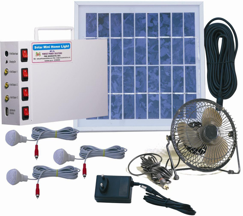 Solar panel for fan and light deals