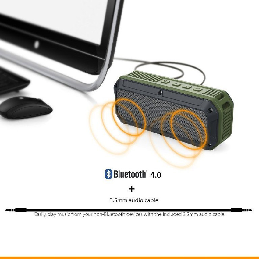 Aukey waterproof 2025 bluetooth speaker