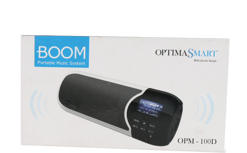 Buy OPTIMASMART Boom Multimedia Portebal 4 In One White 100d 2 W