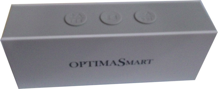 Buy OPTIMASMART Boom Cuboid bluetooth portable music speaker White