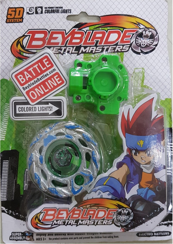 Lærd ned Skylight AS Beyblade 5D System Metal Masters Fury with Colorful Lights and Battle  Online - Beyblade 5D System Metal Masters Fury with Colorful Lights and Battle  Online . Buy Beyblade toys in India.