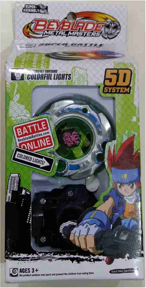 BEYBLADE 5d System Metal Masters Fury With Colorful Lights. Battle