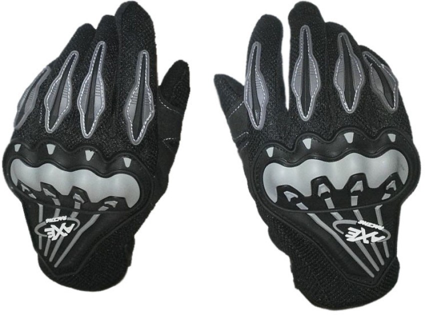 Mens Motorbike Gloves Cold Weather Motorcycle Riding Genuine Leather Black  Glove – MRX Products