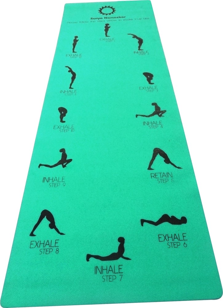 Evoke Yoga Mat 4mm Rubber