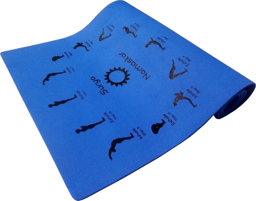 YourNeeds Eco Friendly Exercise Meditation Mat , Non-Slip Mat For