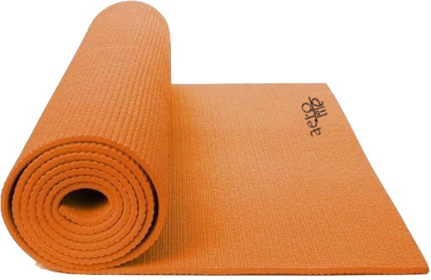 Aerolite Premium Roll Easy 30 X 78 Orange 8 mm Yoga Mat Buy Aerolite Premium Roll Easy 30 X 78 Orange 8 mm Yoga Mat Online at Best Prices in India