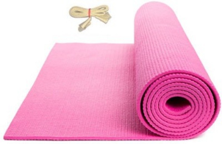 YOGA MAT FOR EXERCISE 4MM [PINK COLOR]