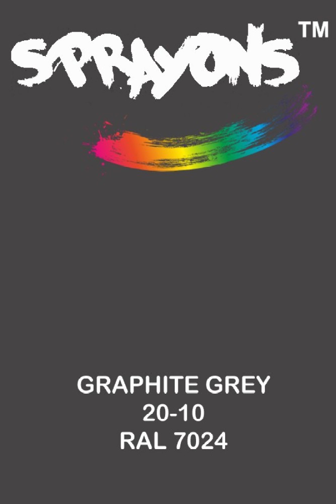 Hqs colors Spray ral 7024 grigio grafite 0,4l - hqs colors CP7024  8017079003100