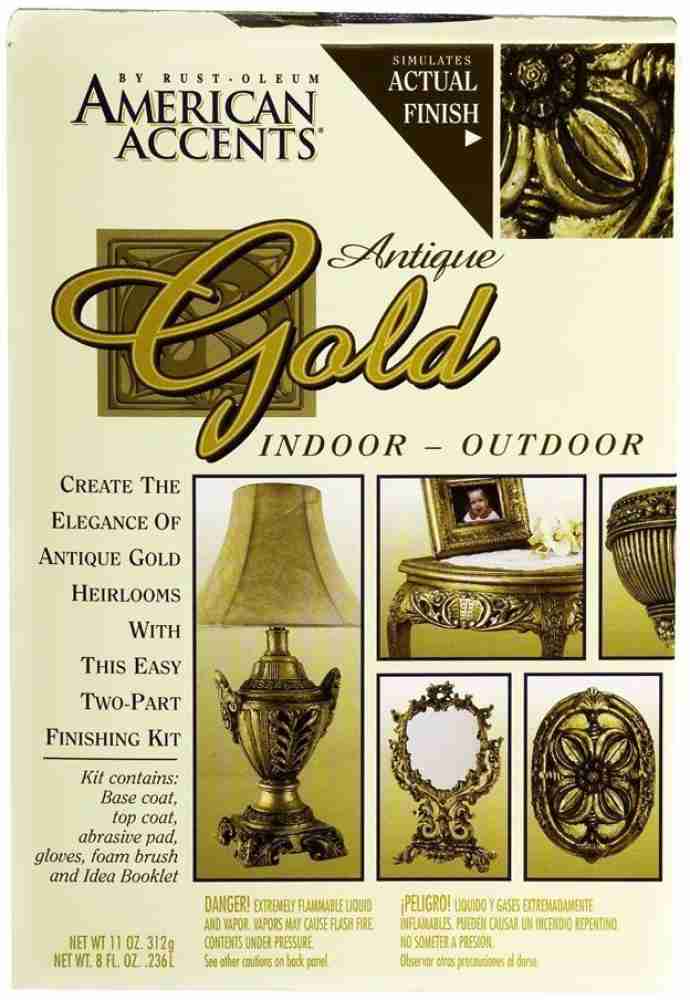 RUST-OLEUM American-Accents-Decorative-Finishes Antique Gold Spray Paint  548 ml Price in India - Buy RUST-OLEUM American-Accents-Decorative-Finishes Antique  Gold Spray Paint 548 ml online at