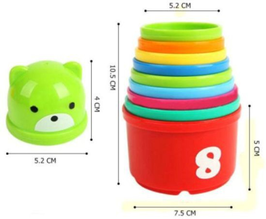 Non toxic stacking cups deals