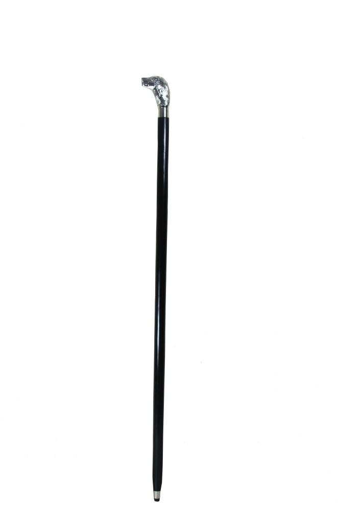 Zeus Walking Stick Cane Silver Color