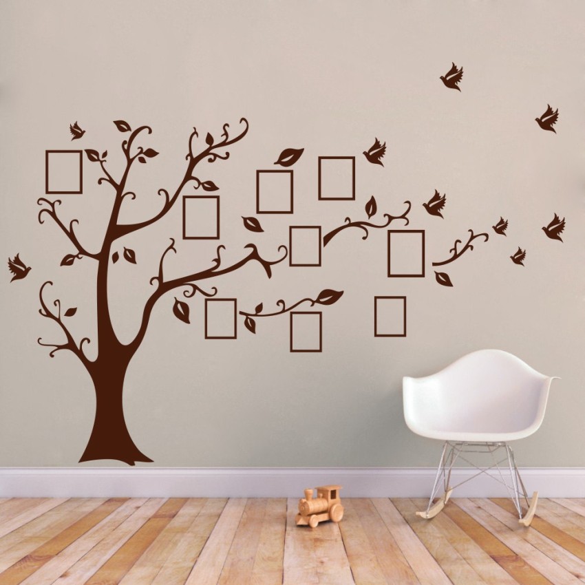 Decor Kafe 58 cm Photo Frame Tree Wall Decal Self Adhesive Sticker Price in  India - Buy Decor Kafe 58 cm Photo Frame Tree Wall Decal Self Adhesive  Sticker online at