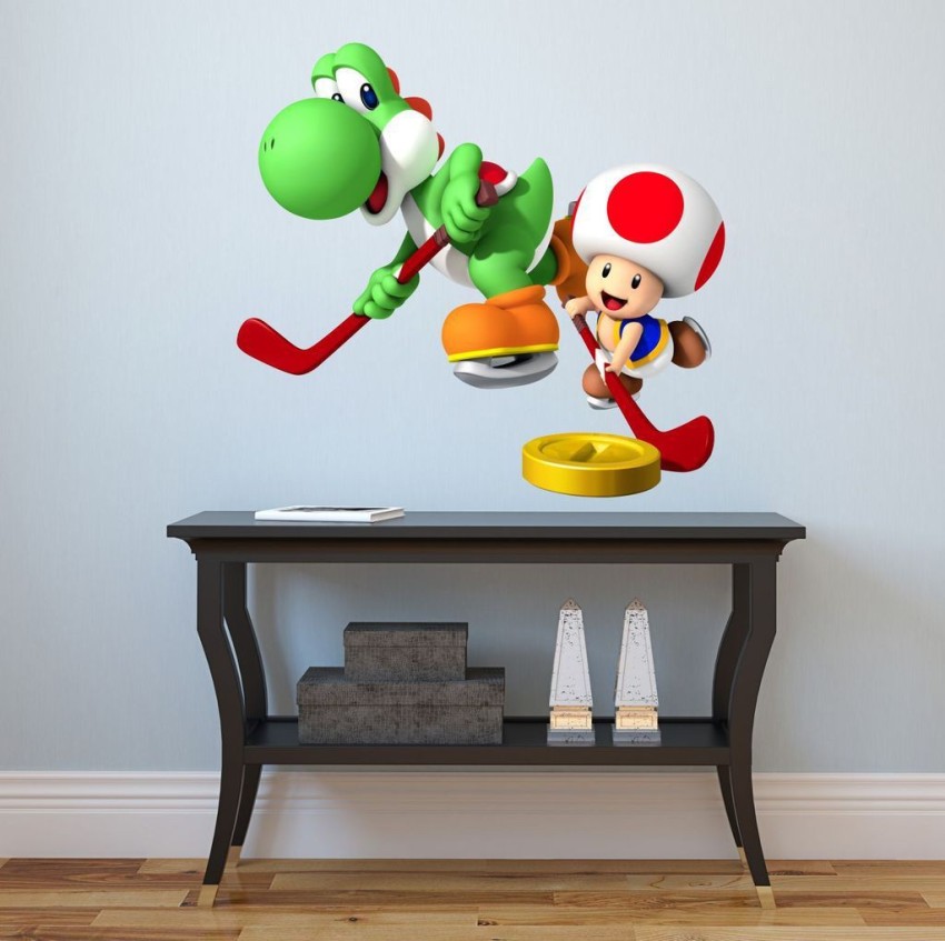 super mario yoshi egg - Wall Decals - Stickaz