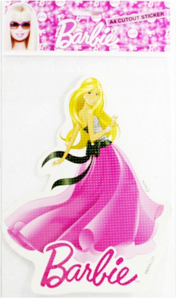 Barbie discount big stickers