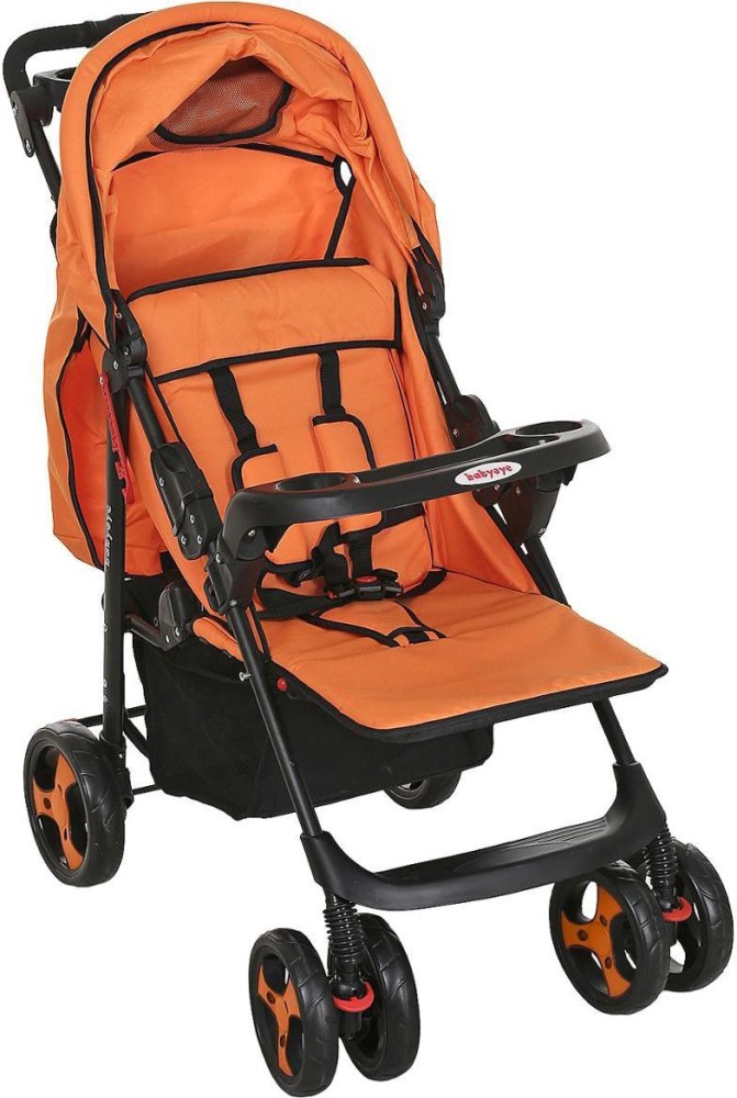 Orange baby clearance stroller