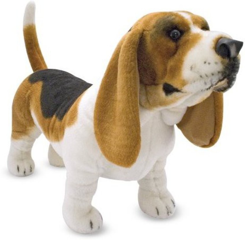 Basset hound stuffed sales toy