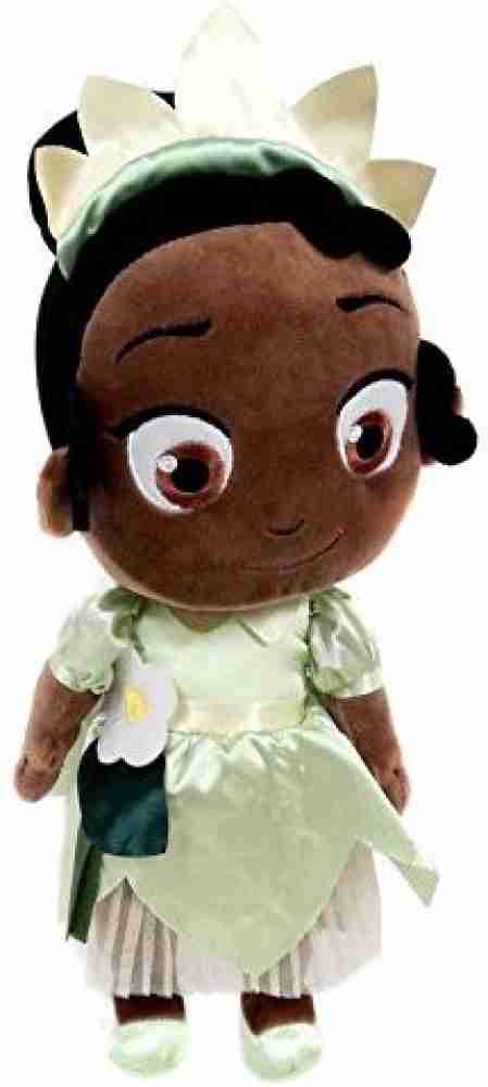 DISNEY The Princess and the Frog Toddler Tiana Plush Doll - 7.7