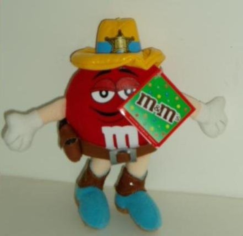 Red M&M Plush Backpack Bag Candy -  India