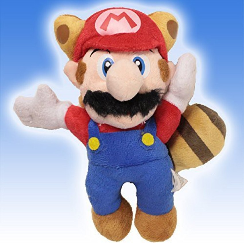 raccoon mario plush