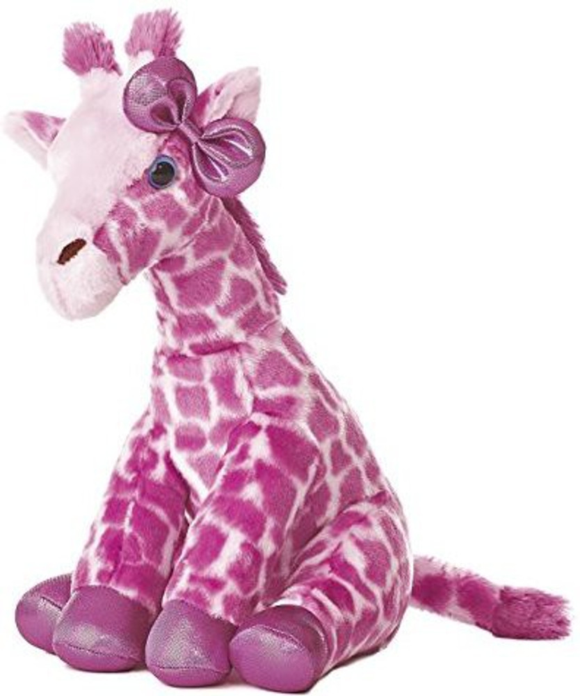 Pink giraffe teddy deals