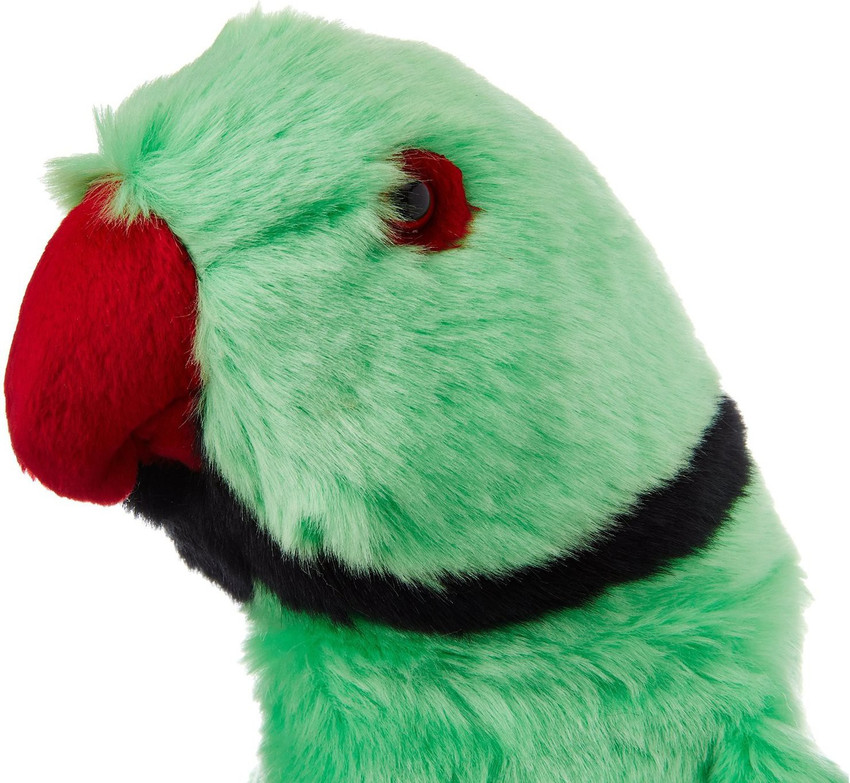 WILD REPUBLIC Green Parrot 12 inch 12 inch Green Parrot 12