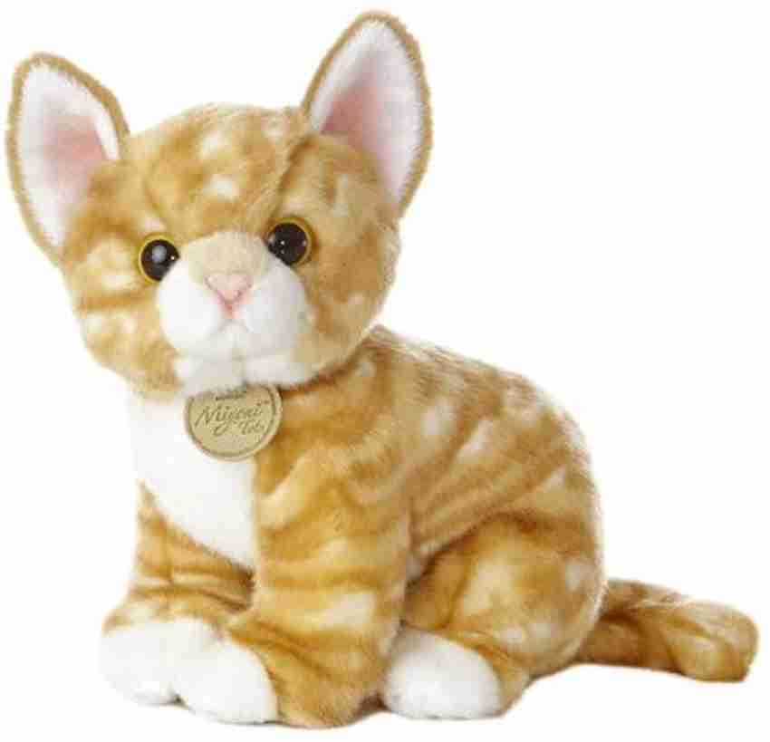 Orange tabby stuffed animal best sale