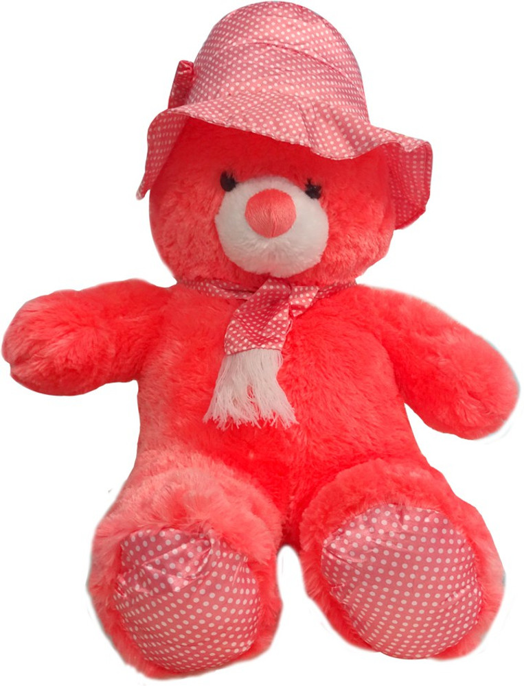 Big teddy shop bear with cap