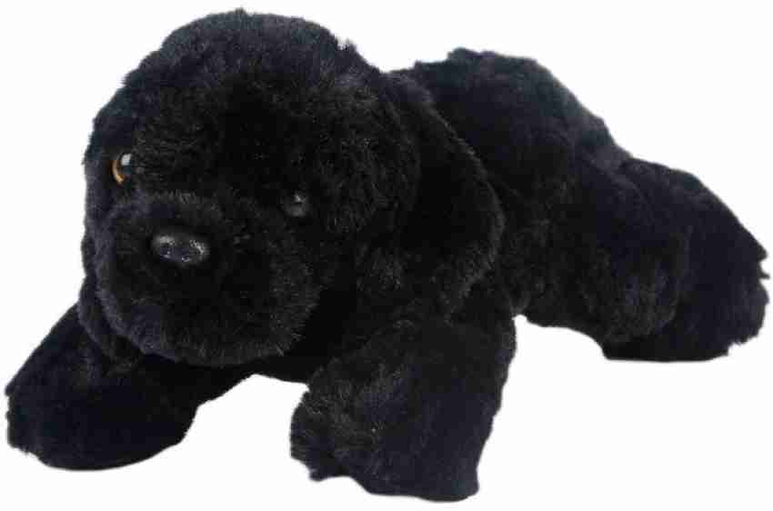 Plush on sale black dog