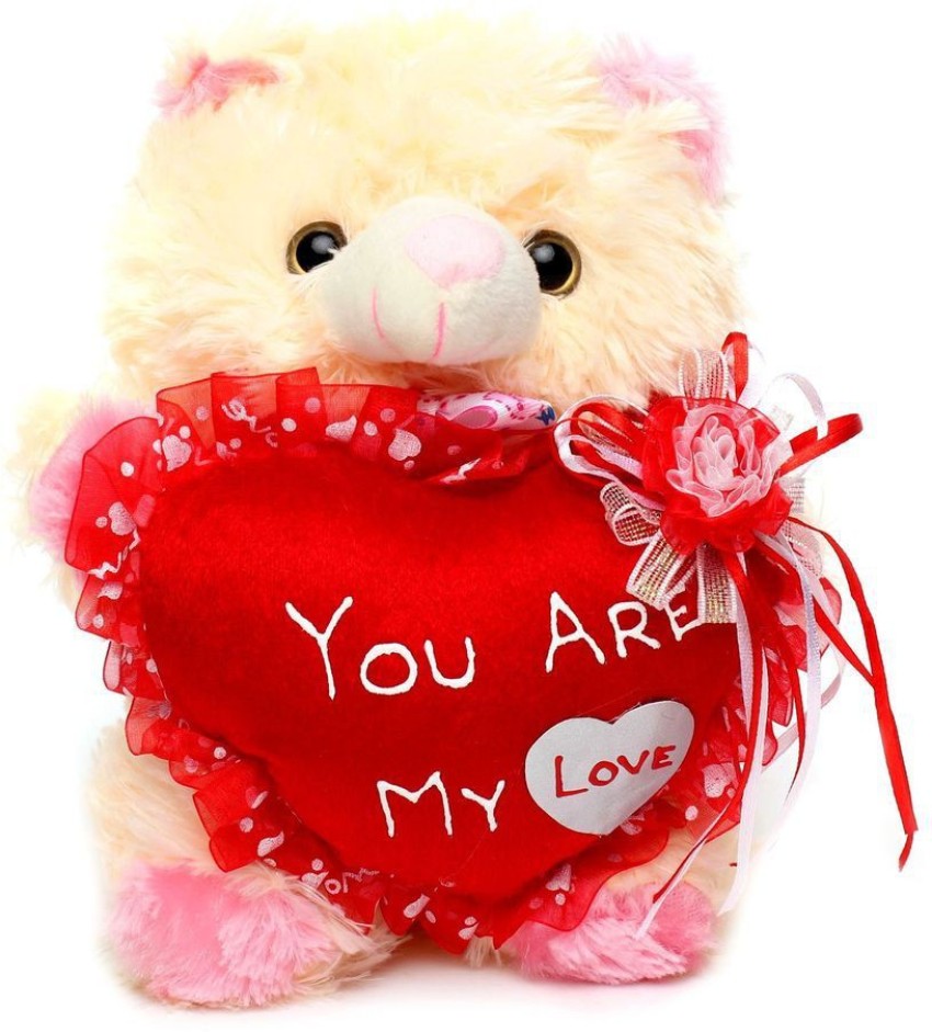 Love deals heart teddy