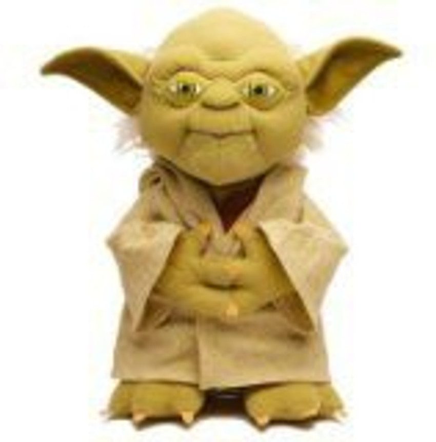 Talking yoda doll shop