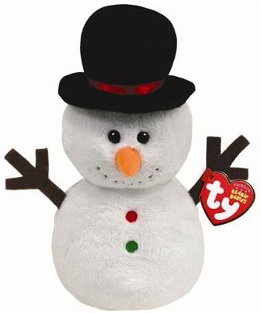 Snowman beanie baby 2025