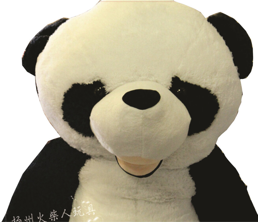 Large size store panda soft toy