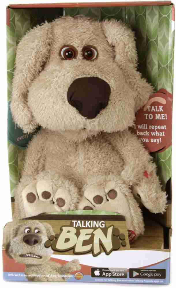 25CM Talking Ben Plush Toy Cartoon Dog Dolls Stuffed Soft Toy