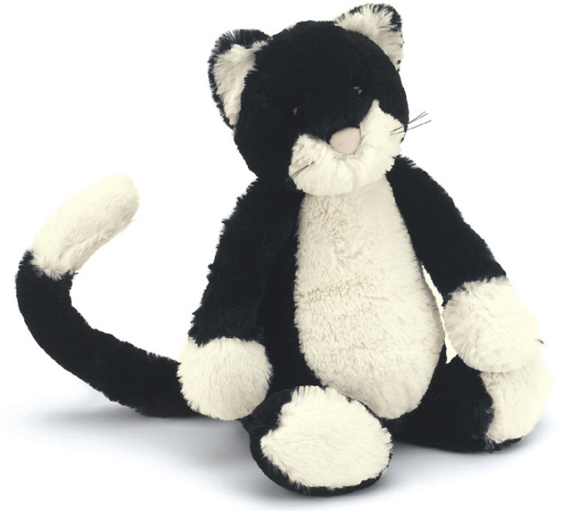 Jellycat Bashful Black and White Cat - 7.08 inch - Bashful Black and White  Cat . Buy Cat toys in India. shop for Jellycat products in India. Toys for  0 - 24 Months Kids.
