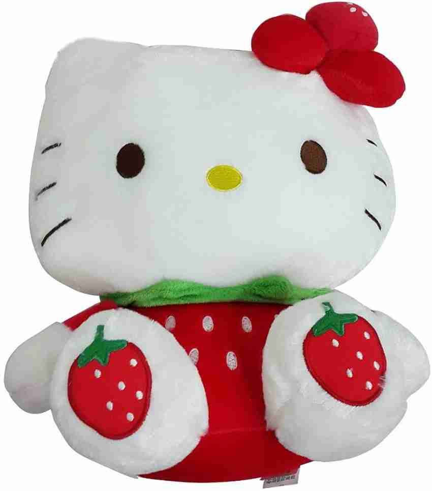 HELLO KITTY Sitting Plush Strawberry Style 11 inch Sitting Plush Strawberry Style Buy Hello Kitty toys in India. shop for HELLO KITTY products in India. Flipkart