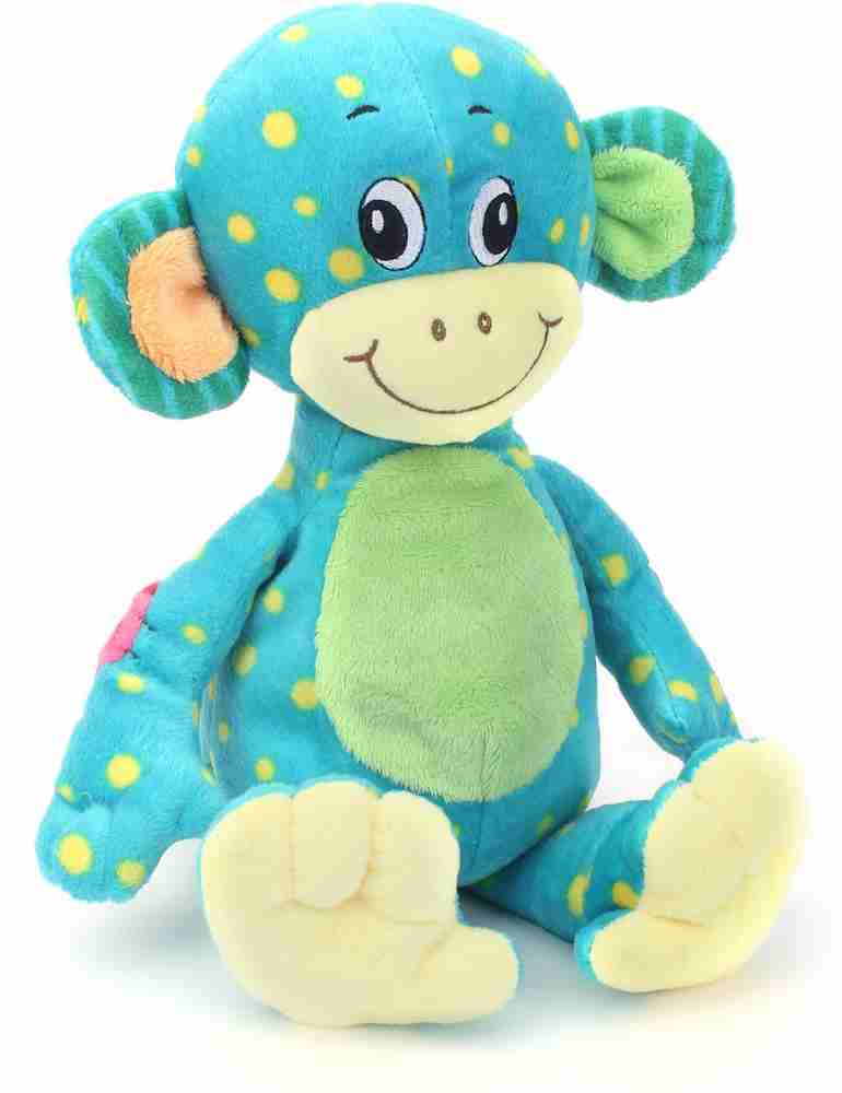 Green stuffed monkey store